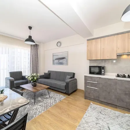 Great Flat With Shared Pool In Kepez Appartement *